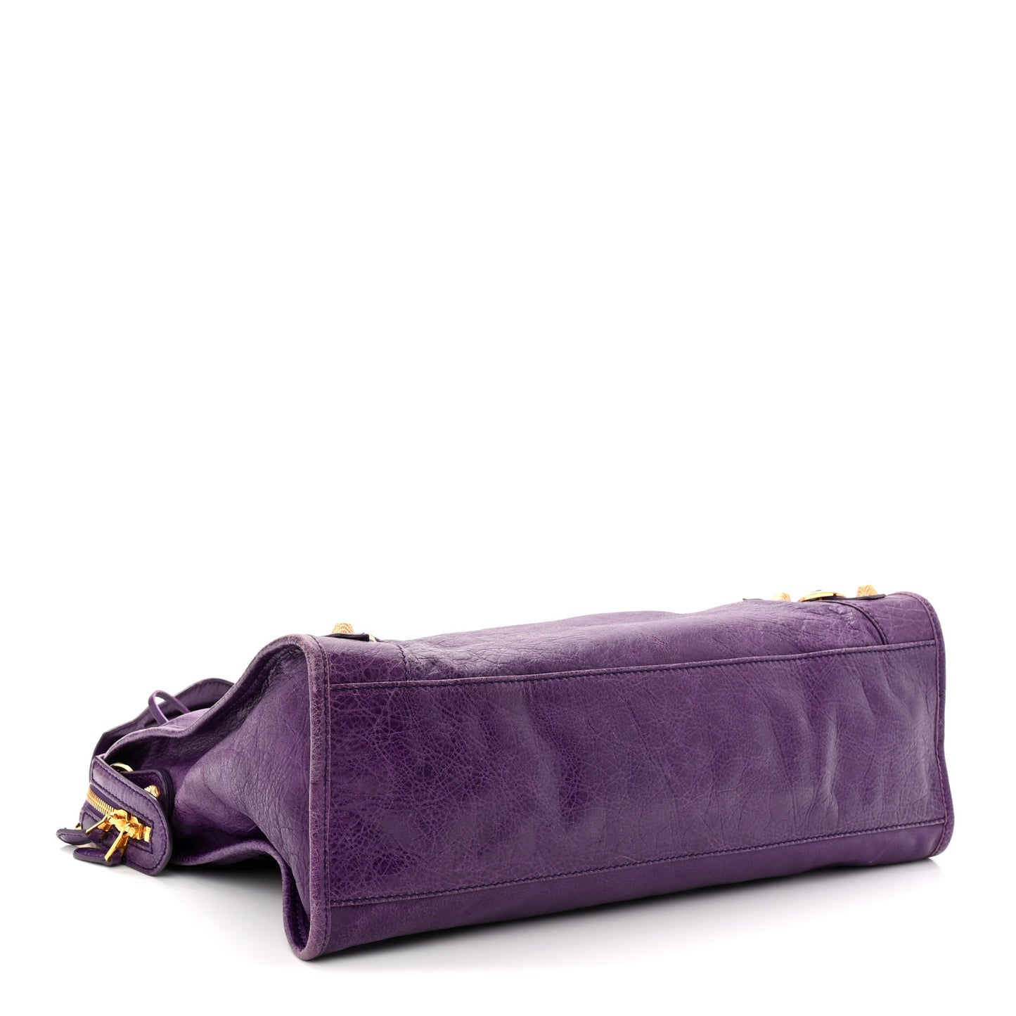 Agneau Giant 12 Gold Hardware City Dark Violet