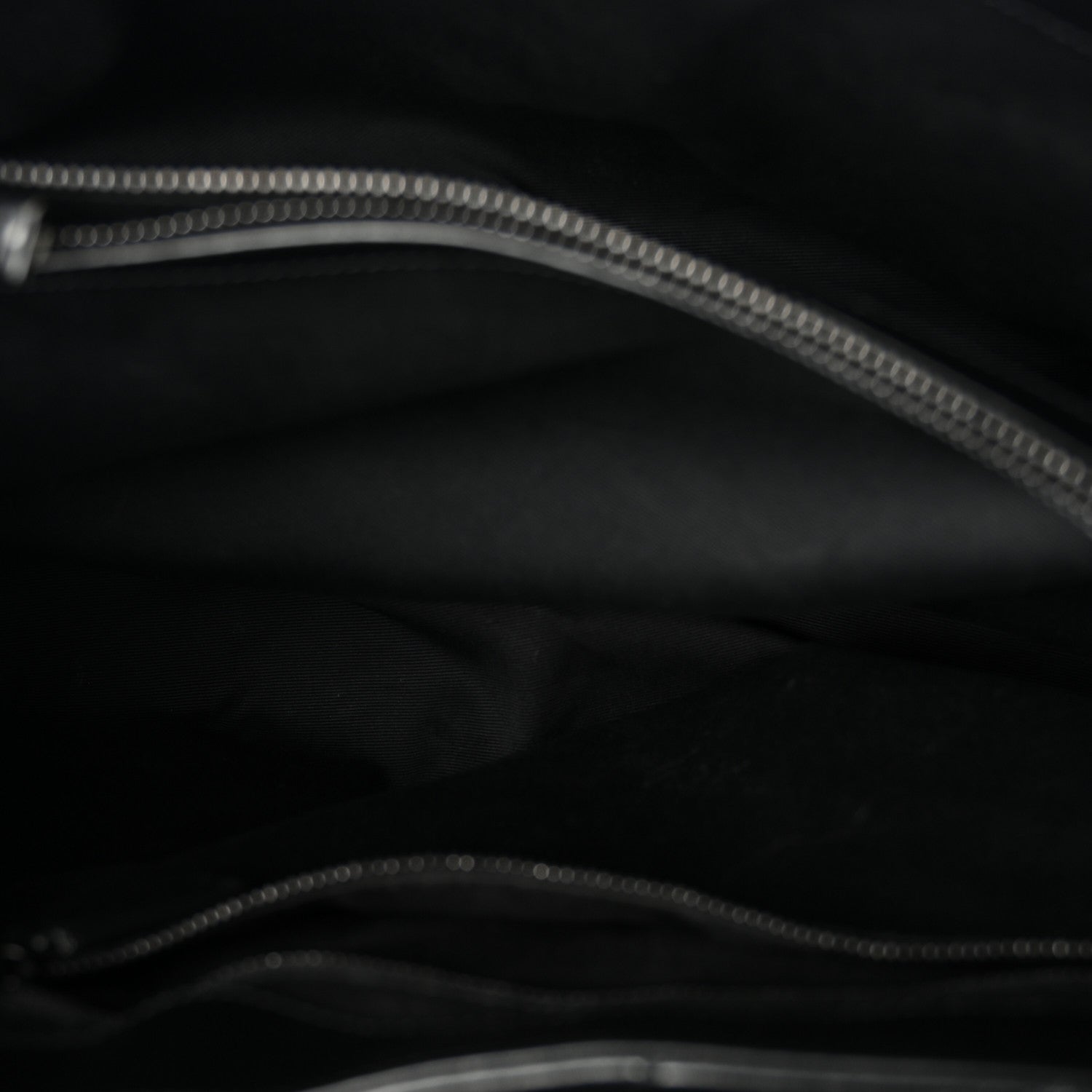 Saint Laurent Calfskin Y Quilted Monogram Monochrome Large Loulou Chain Satchel Black 6 of 12