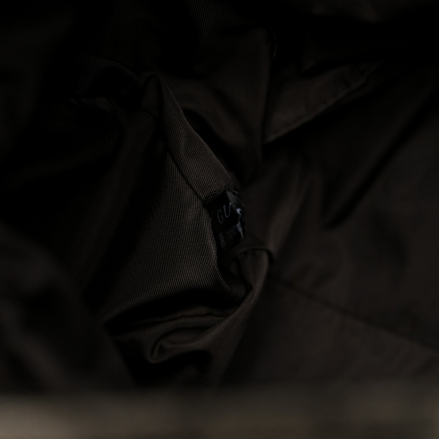 GG Plus Monogram Messenger Diaper Bag Dark Brown