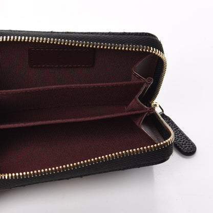 Chanel Caviar Quilted Zip Coin Purse Black 5 of 8