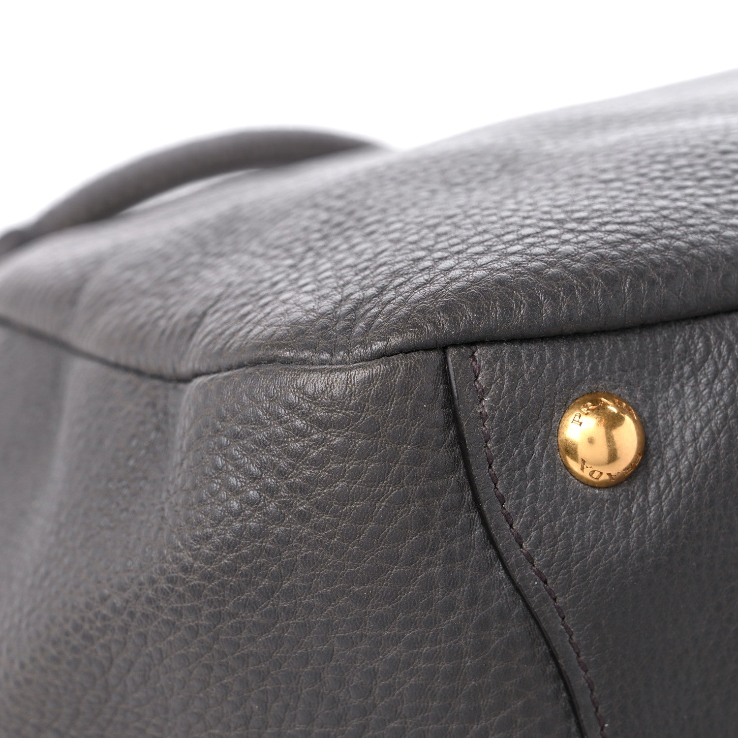 Prada Vitello Daino Hobo Argilla 7 of 15