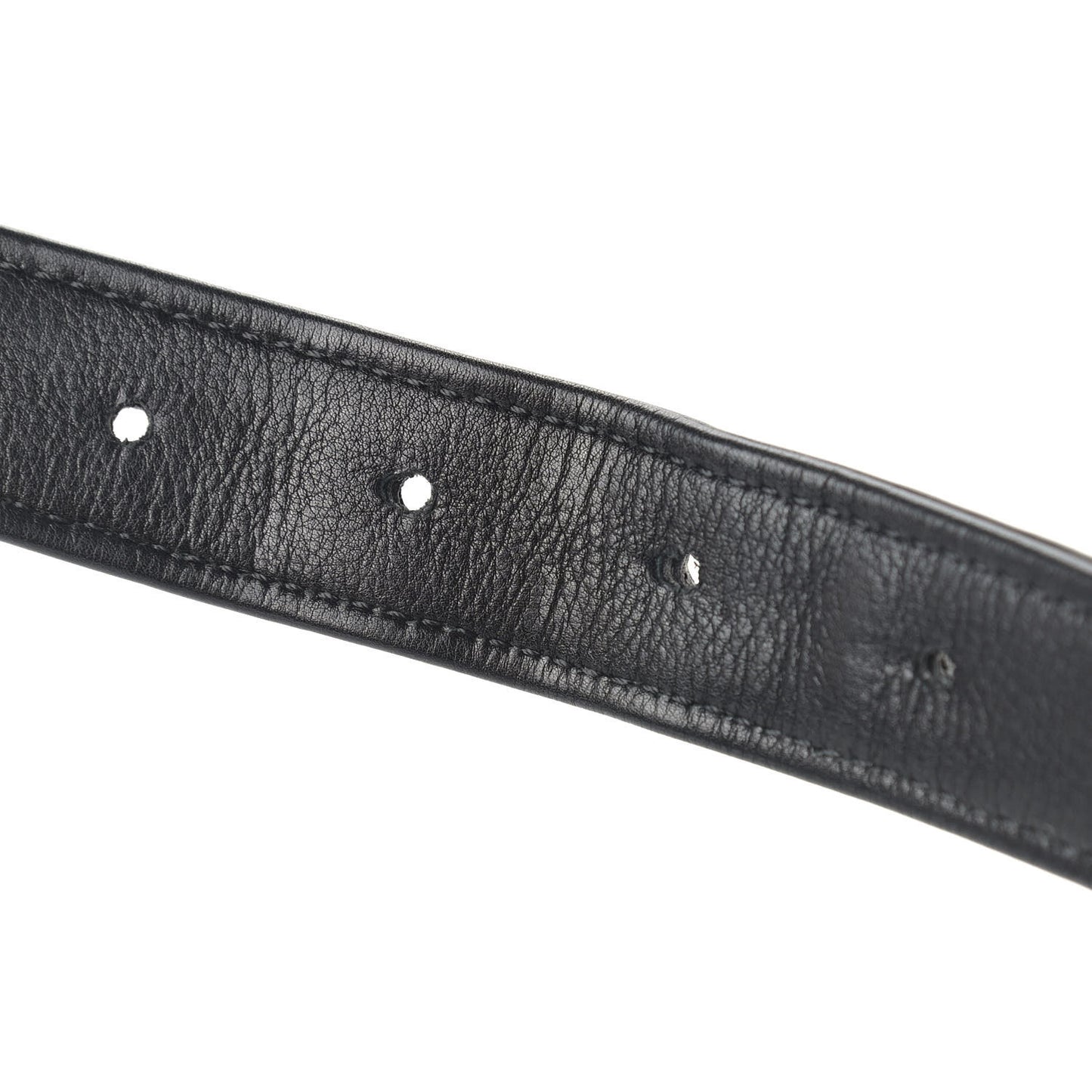Calfskin Quilted Flap Waist Bag Black