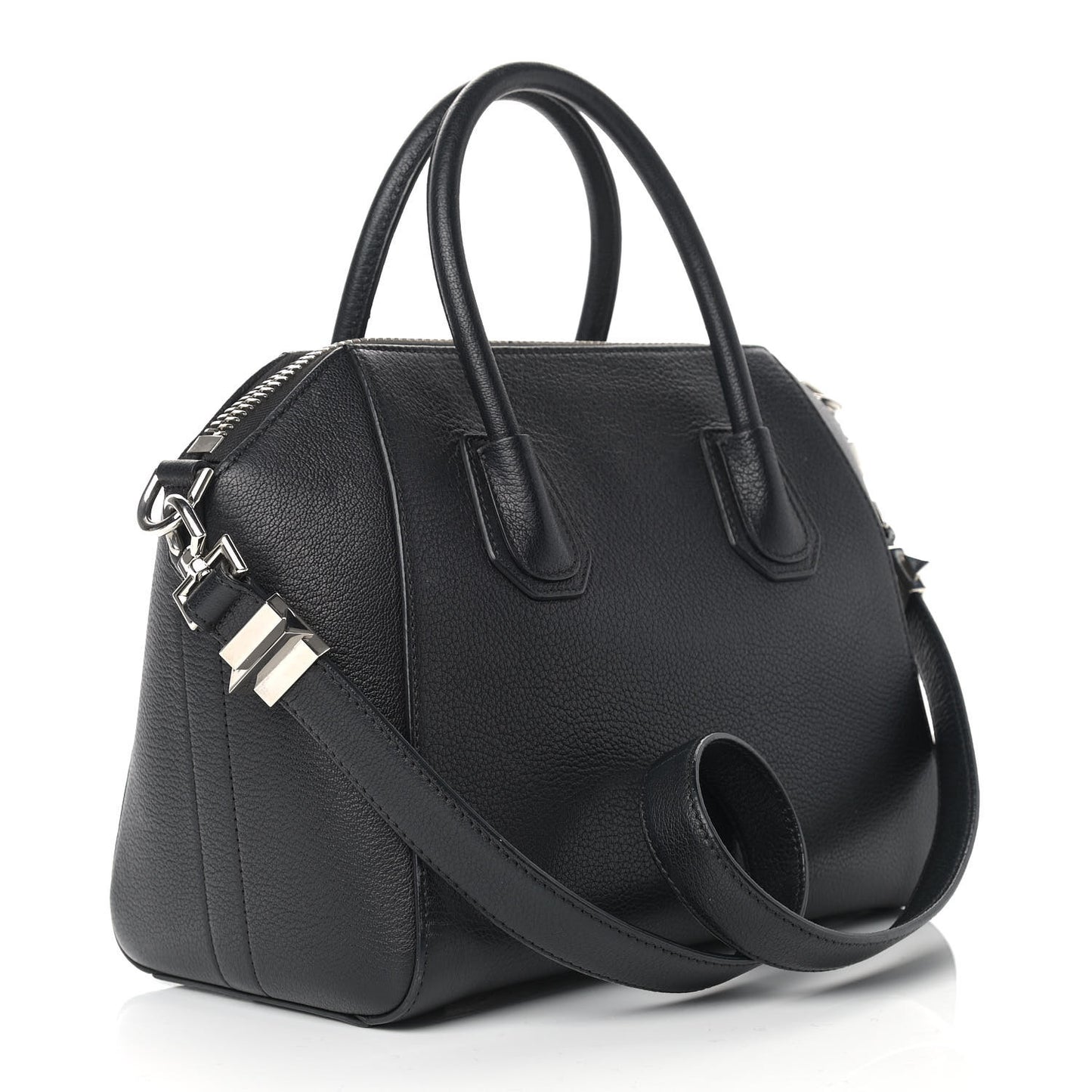 Sugar Goatskin Small Antigona Black
