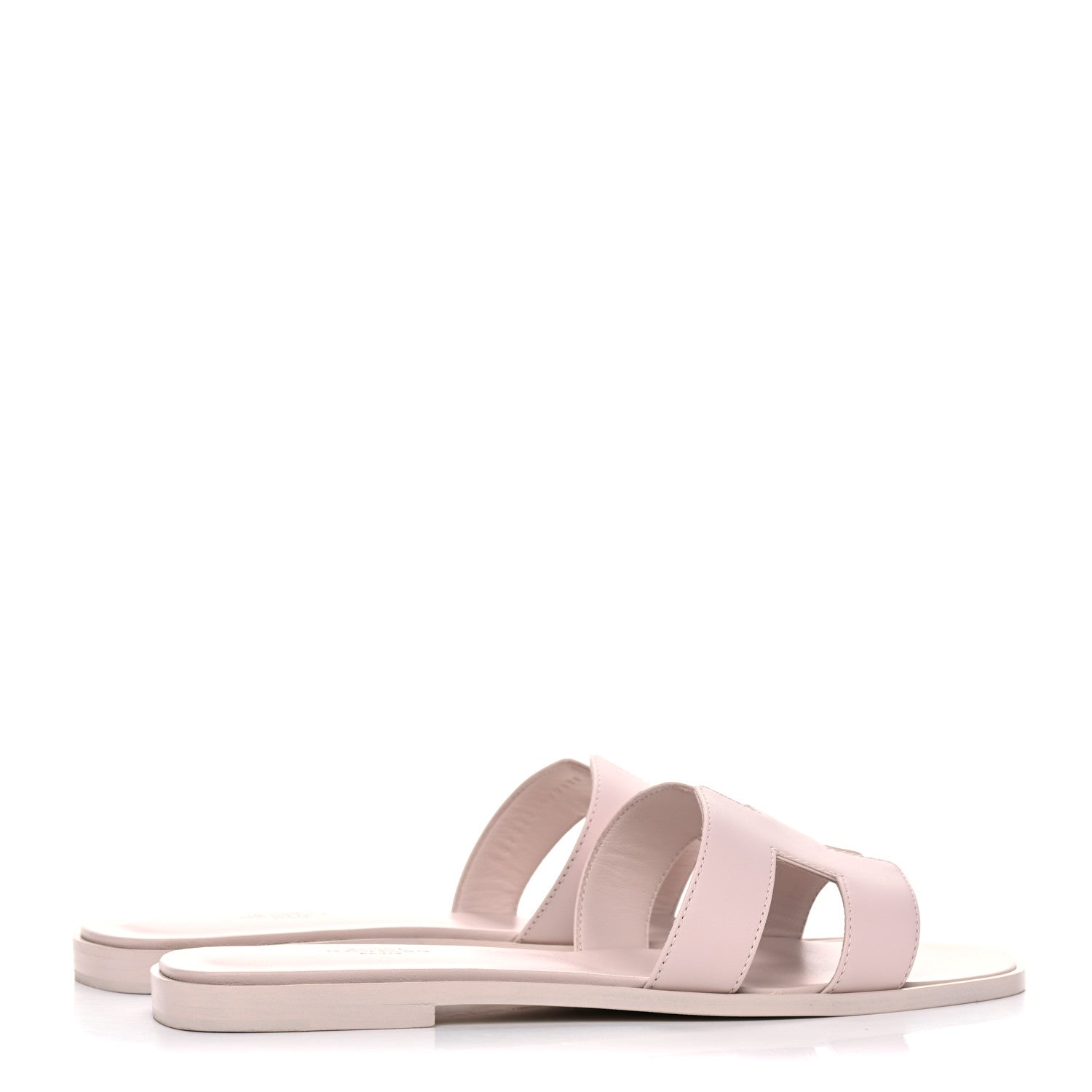 Hermes Calfskin Oran Sandals 40 Rose Petale 4 of 11