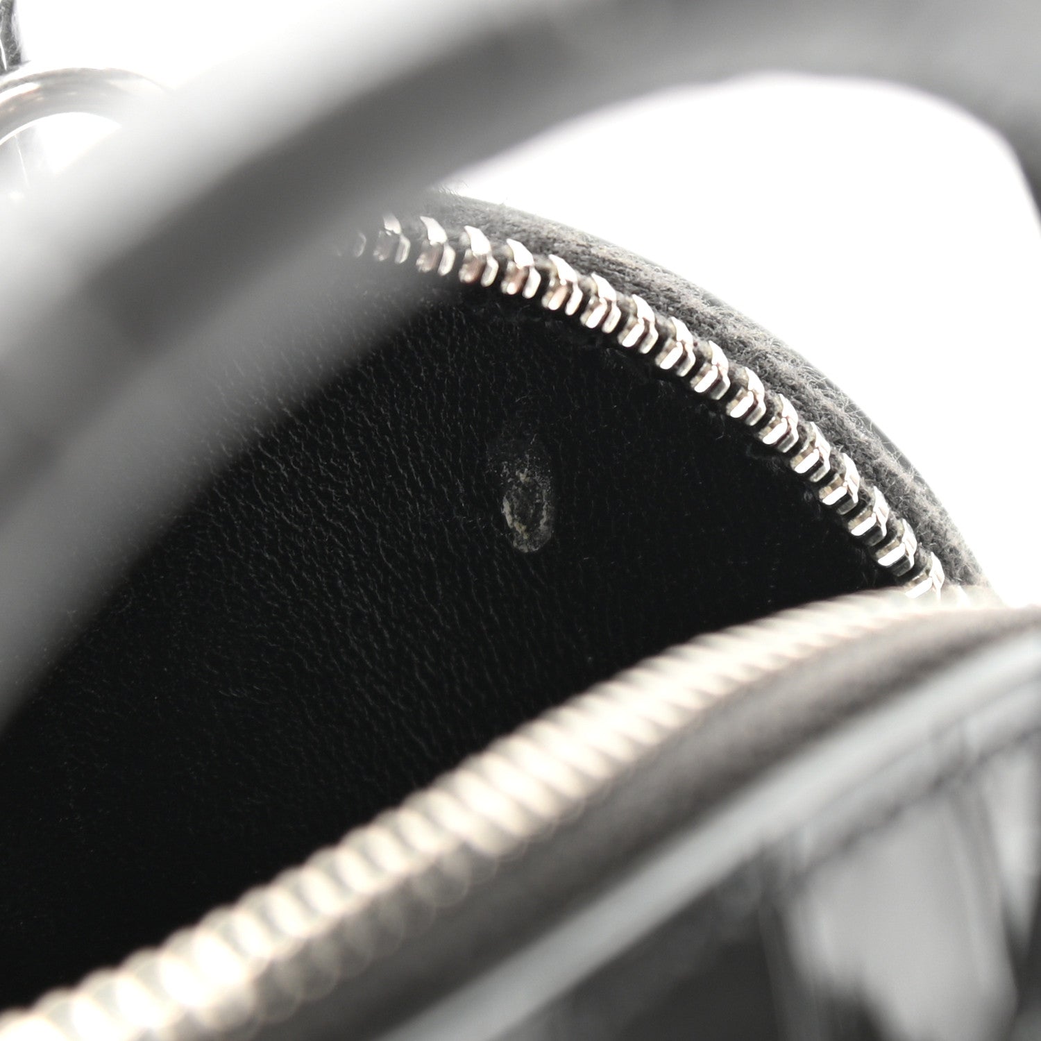 Balenciaga Shiny Calfskin Logo Crocodile Embossed XXS Ville Top Handle Bag Gray 12 of 13