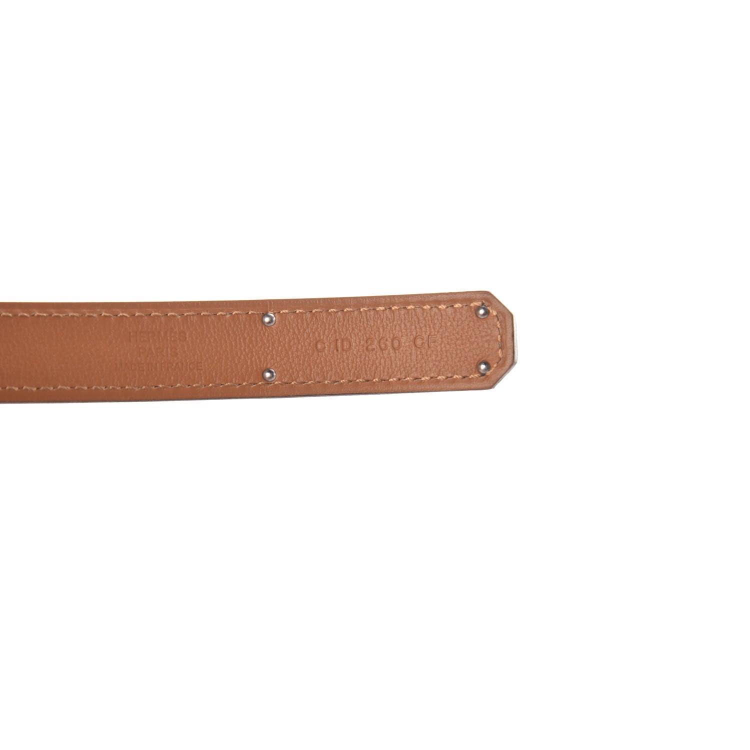 Hermes Epsom Kelly Belt Black 4 of 6