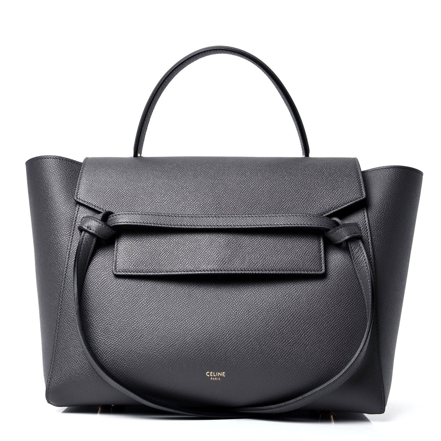 Celine Grained Calfskin Mini Belt Bag Grey 1 of 4