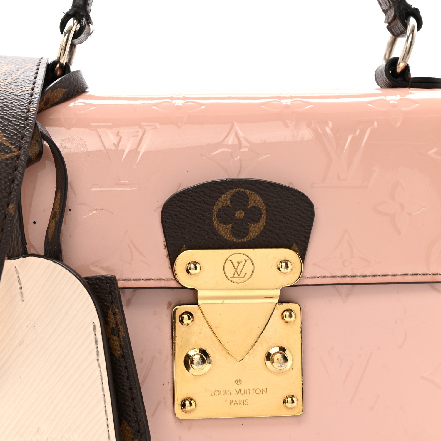 Louis Vuitton Vernis Epi Monogram Spring Street Rose Ballerine 7 of 19