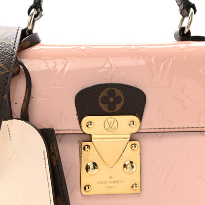 Louis Vuitton Vernis Epi Monogram Spring Street Rose Ballerine 7 of 19
