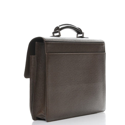 Louis Vuitton Taiga Robusto 1 Compartment Briefcase Grizzli 3 of 7