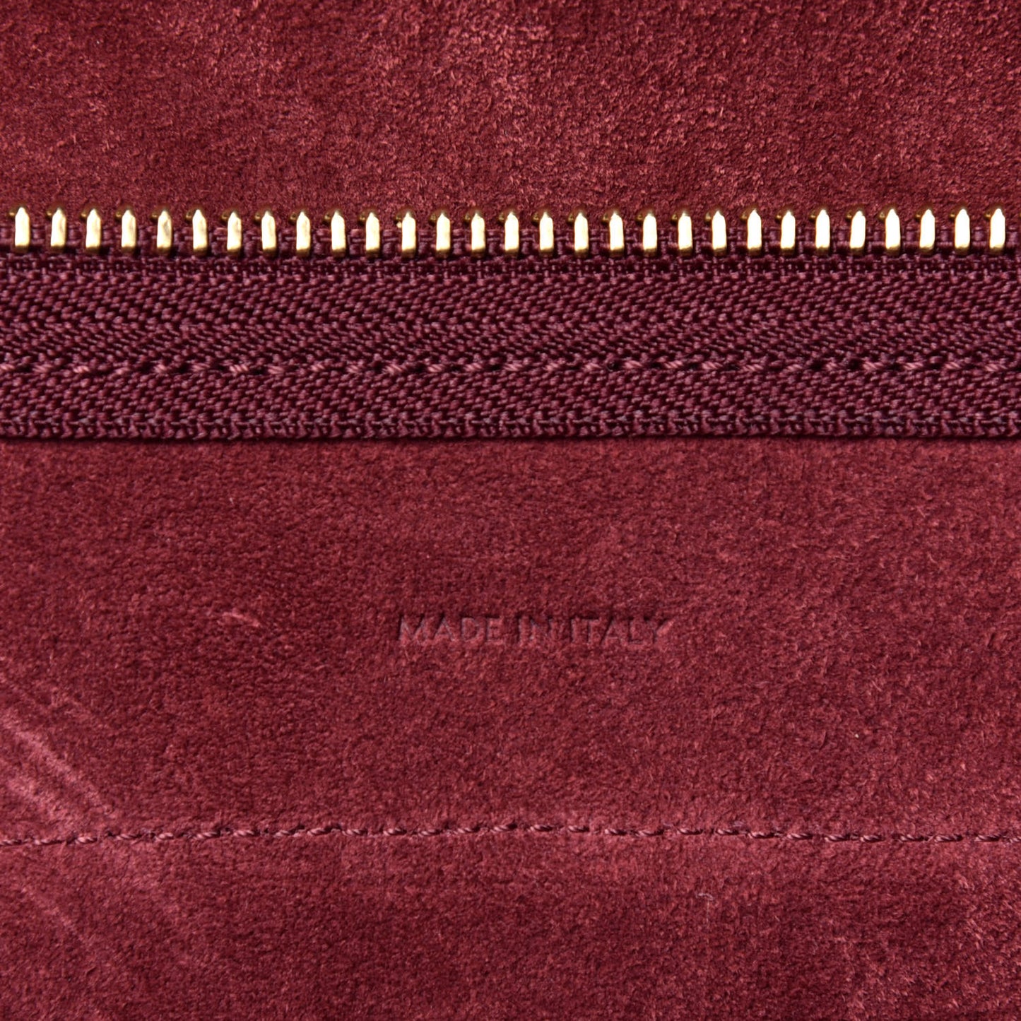 Grained Calfskin Nano Belt Bag Burgundy