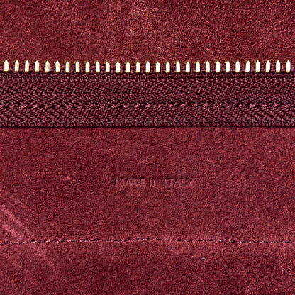 Celine Grained Calfskin Nano Belt Bag Burgundy 7 of 9