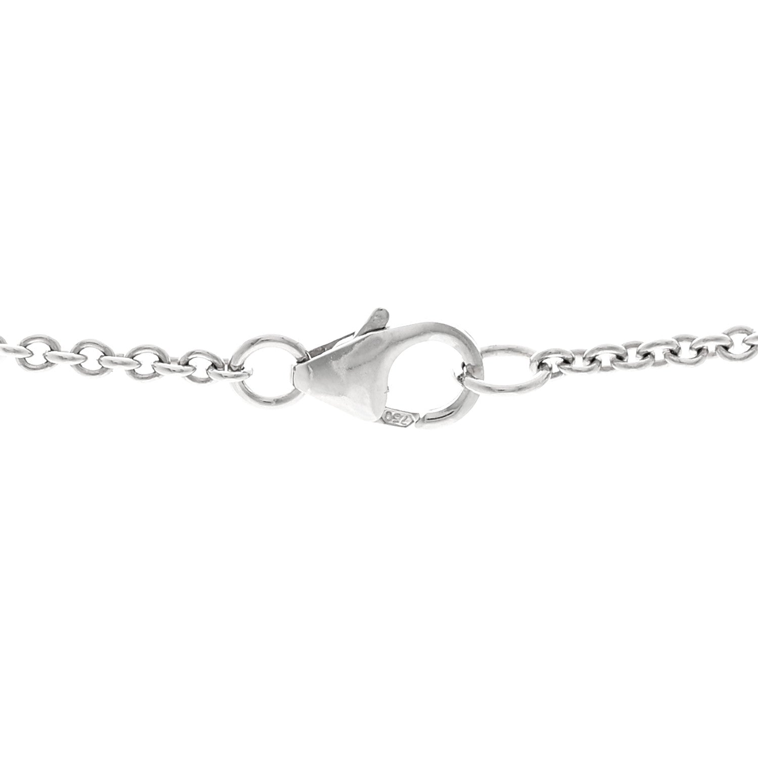 Mikimoto 18K White Gold Diamond Akoya Cultured Pearl Petit Soleil Drop Pendant Necklace 4 of 5