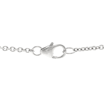 Mikimoto 18K White Gold Diamond Akoya Cultured Pearl Petit Soleil Drop Pendant Necklace 4 of 5