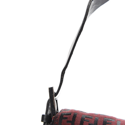 Fendi Zucchino Baguette Red Black 12 of 15