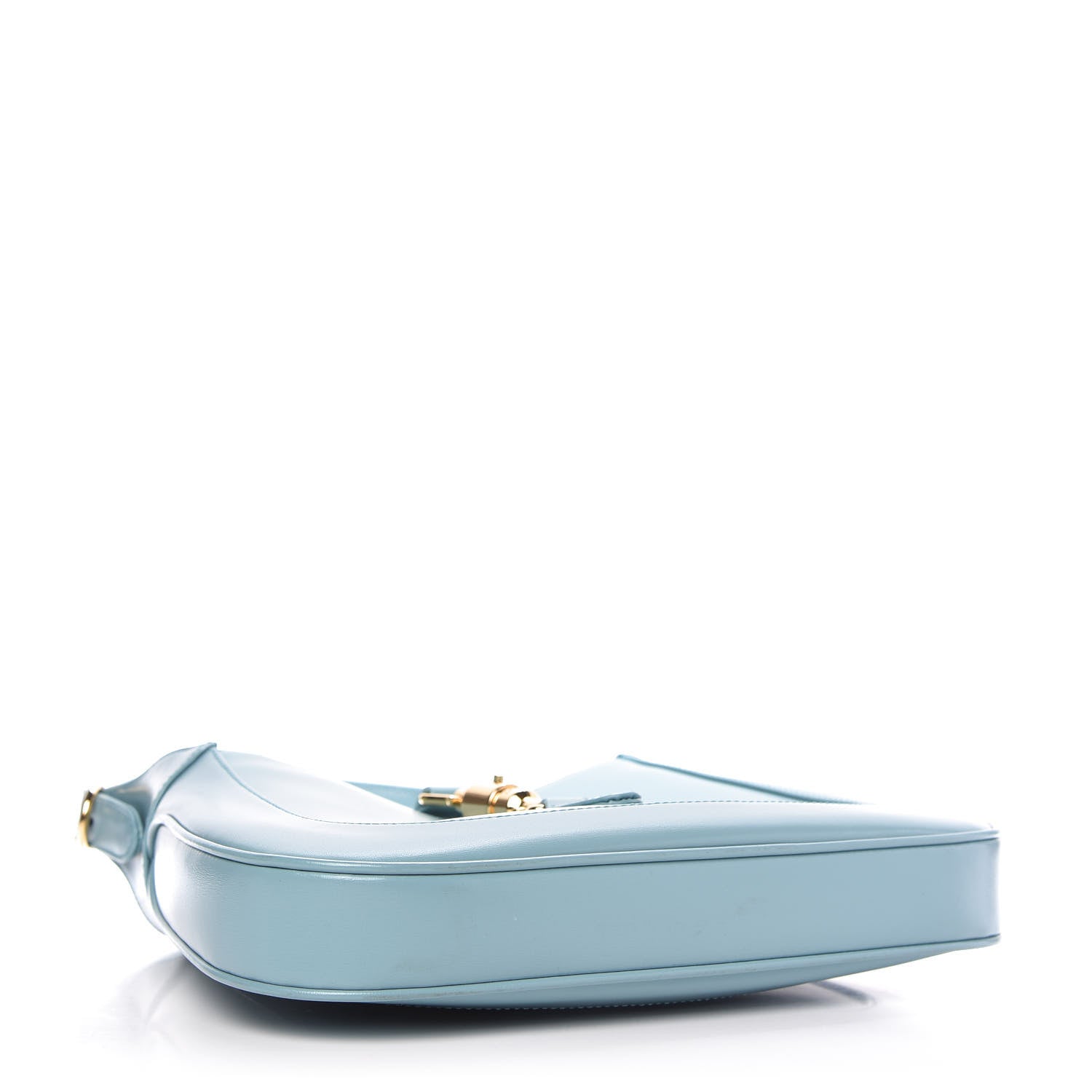 Gucci Boarded Dyana Lux Calfskin Small Jackie 1961 Hobo Dusty Azure 4 of 10
