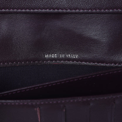 Chanel Lambskin Quilted Long Flap Wallet Prune 7 of 14