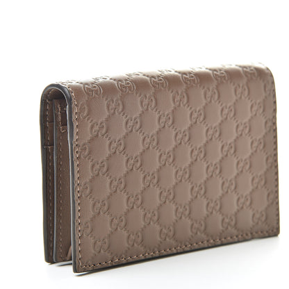 Gucci Microguccissima Card Case Wallet Acero 3 of 8