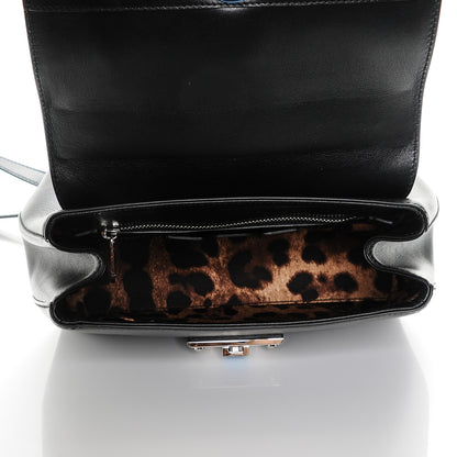 Dolce & Gabbana Calfskin Lucia Small Satchel Nero Black 5 of 7