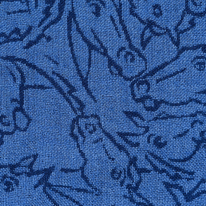 Hermes Cashmere Silk Whispering Horses Echarpe Muffler Mediterranee Indigo 10 of 11
