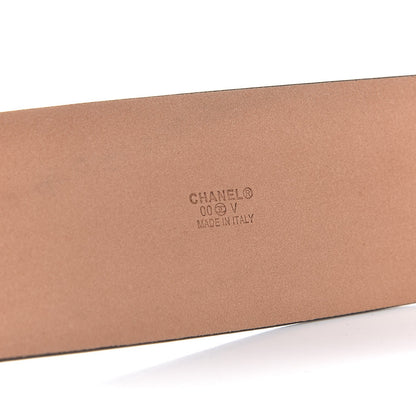 Chanel Calfskin CC Belt 90 36 Black 3 of 8