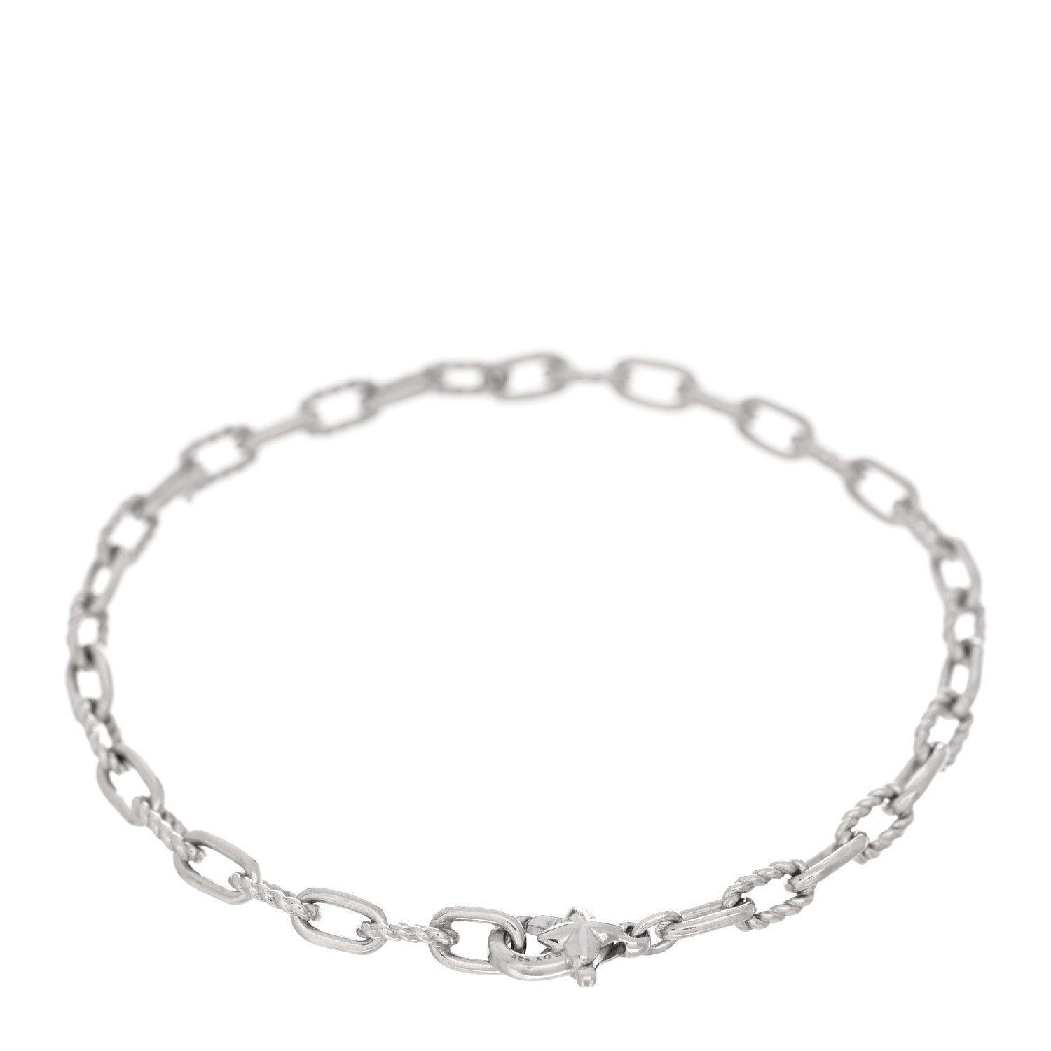 David Yurman Sterling Silver 3mm Madison Chain Bracelet 2 of 4