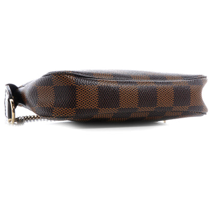 Louis Vuitton Damier Ebene Mini Pochette Accessories 4 of 8