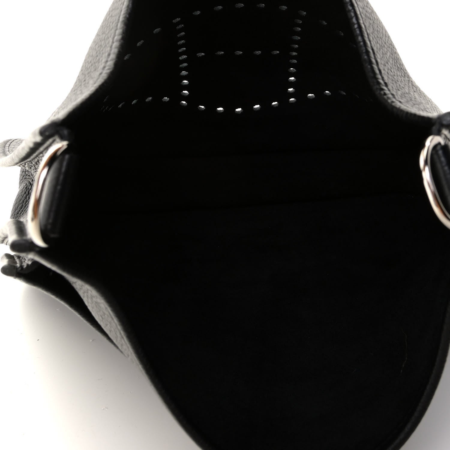 Hermes Taurillon Clemence Evelyne III PM Black 5 of 9