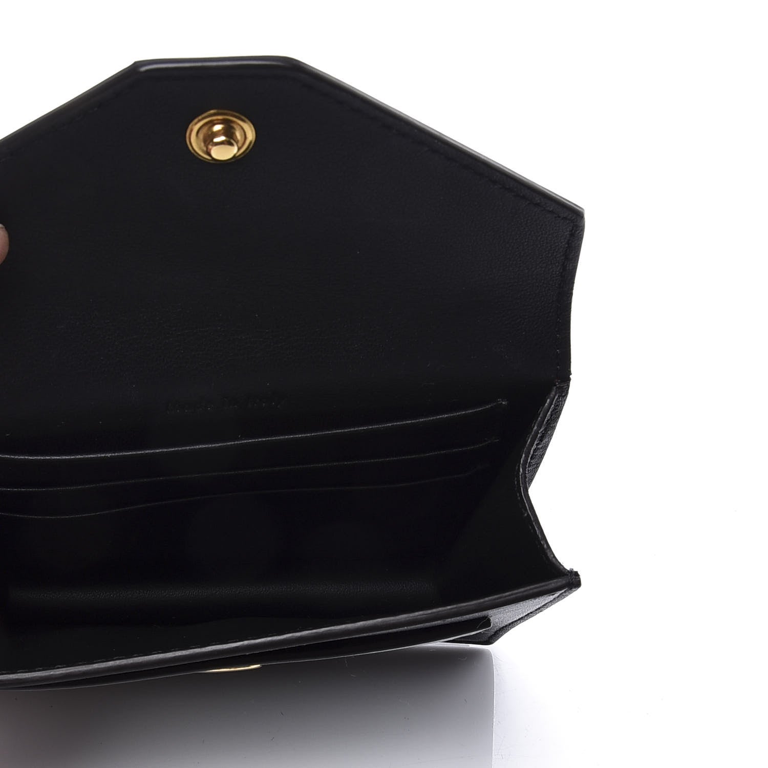 Celine Liege Calfskin Tri-Color Pocket Card Holder 4 of 9