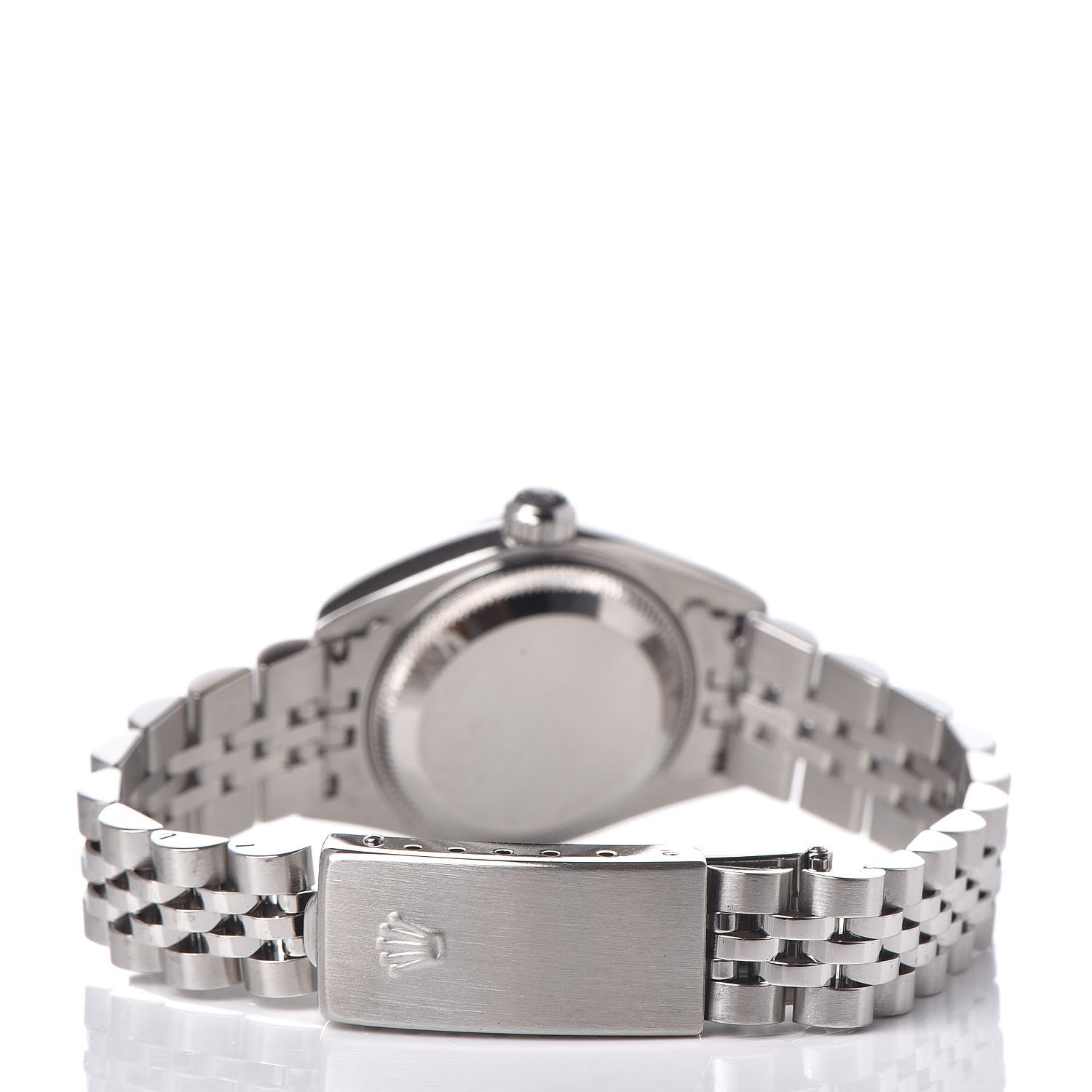 Rolex Stainless Steel 18K White Gold Diamond 26mm Oyster Perpetual Datejust Watch Silver 79174 4 of 6