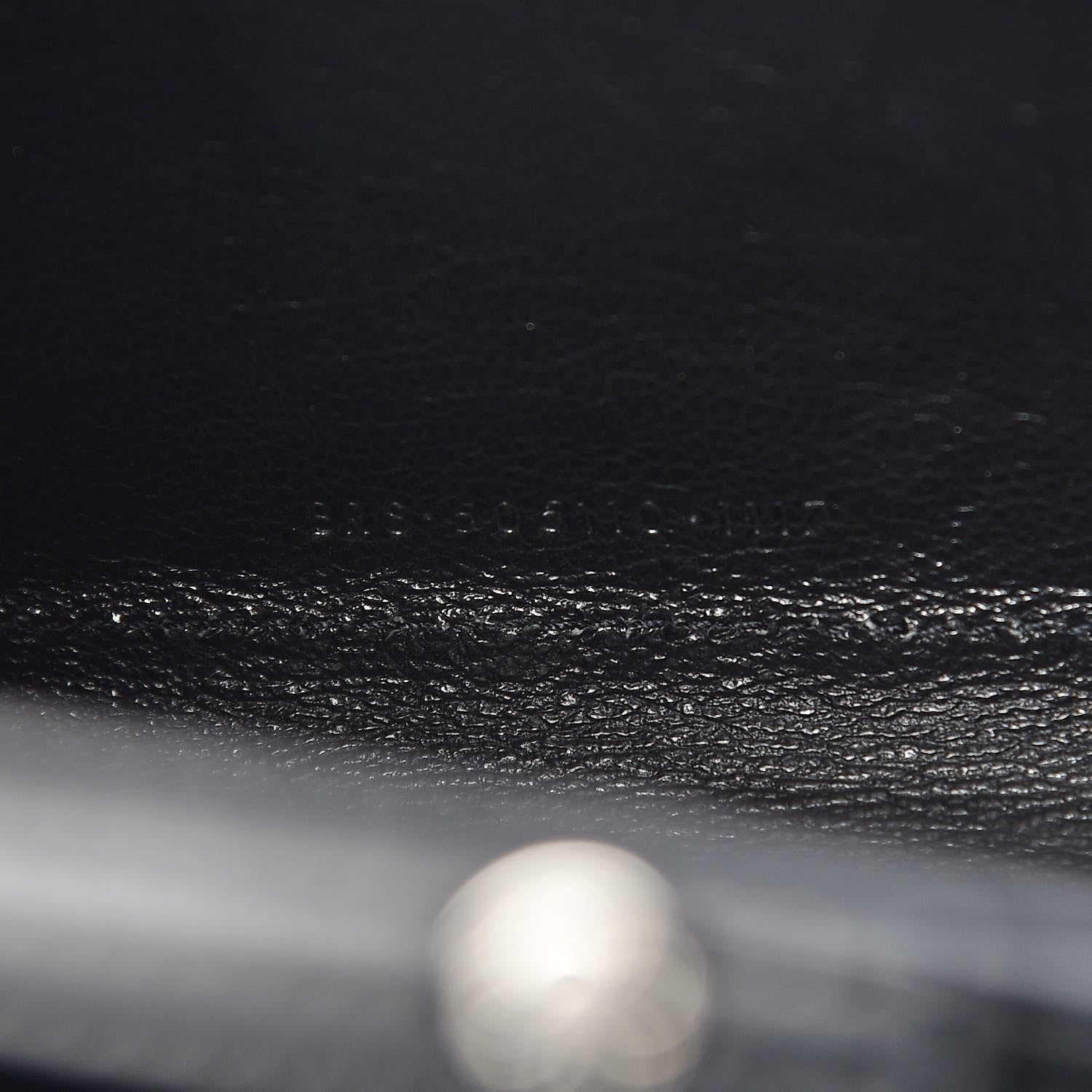 Saint Laurent Sequin Flip Monogram Chain Wallet Black 8 of 11