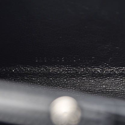 Saint Laurent Sequin Flip Monogram Chain Wallet Black 8 of 11
