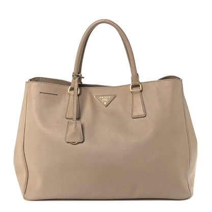 Prada Saffiano Lux Large Tote Sabbia 1 of 11