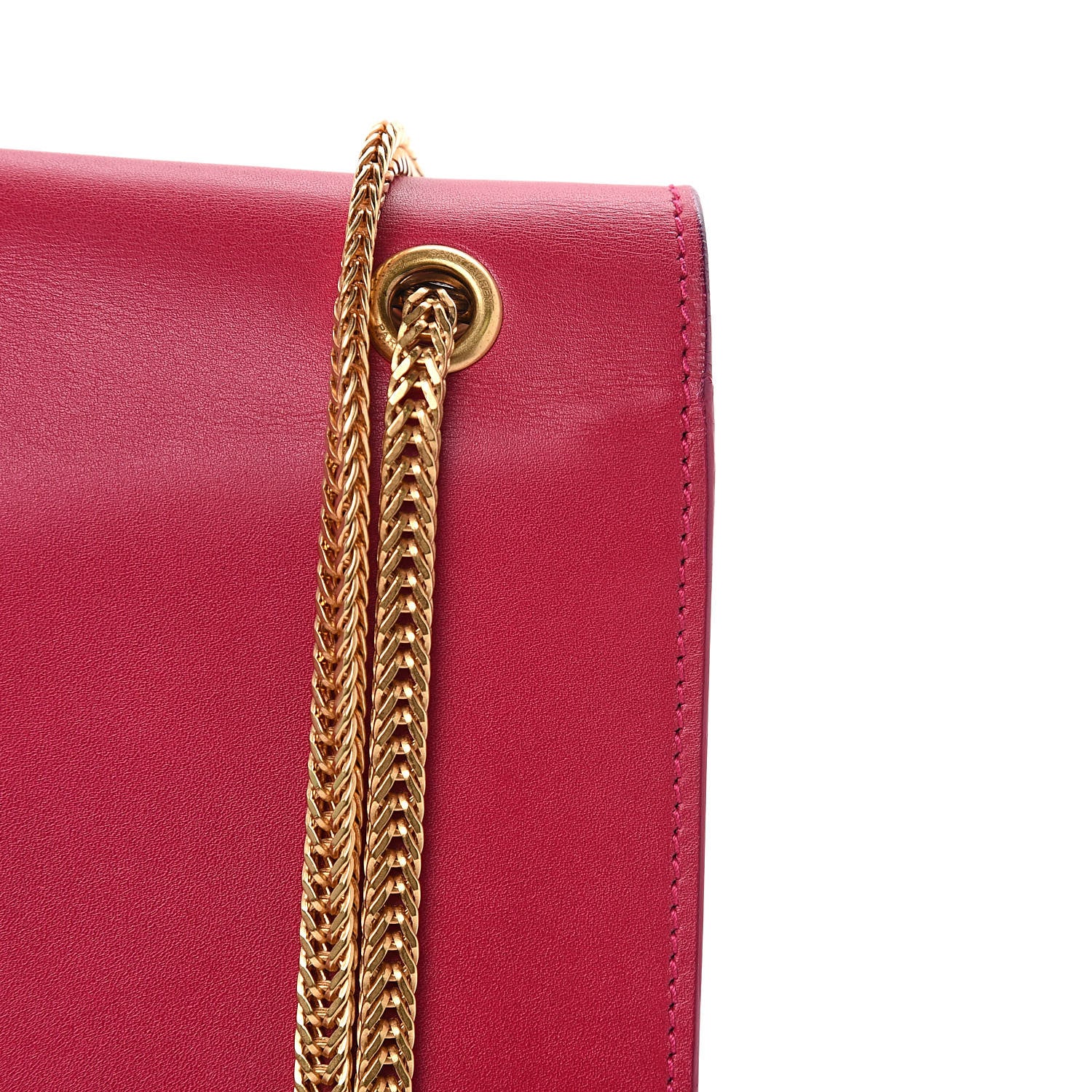 Saint Laurent Calfskin Medium Classic Betty Fuchsia 13 of 14
