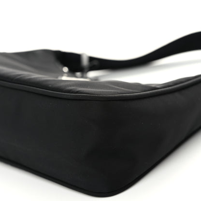 Prada Tessuto Nylon Mini Re-Edition 2000 Bag Black 11 of 11