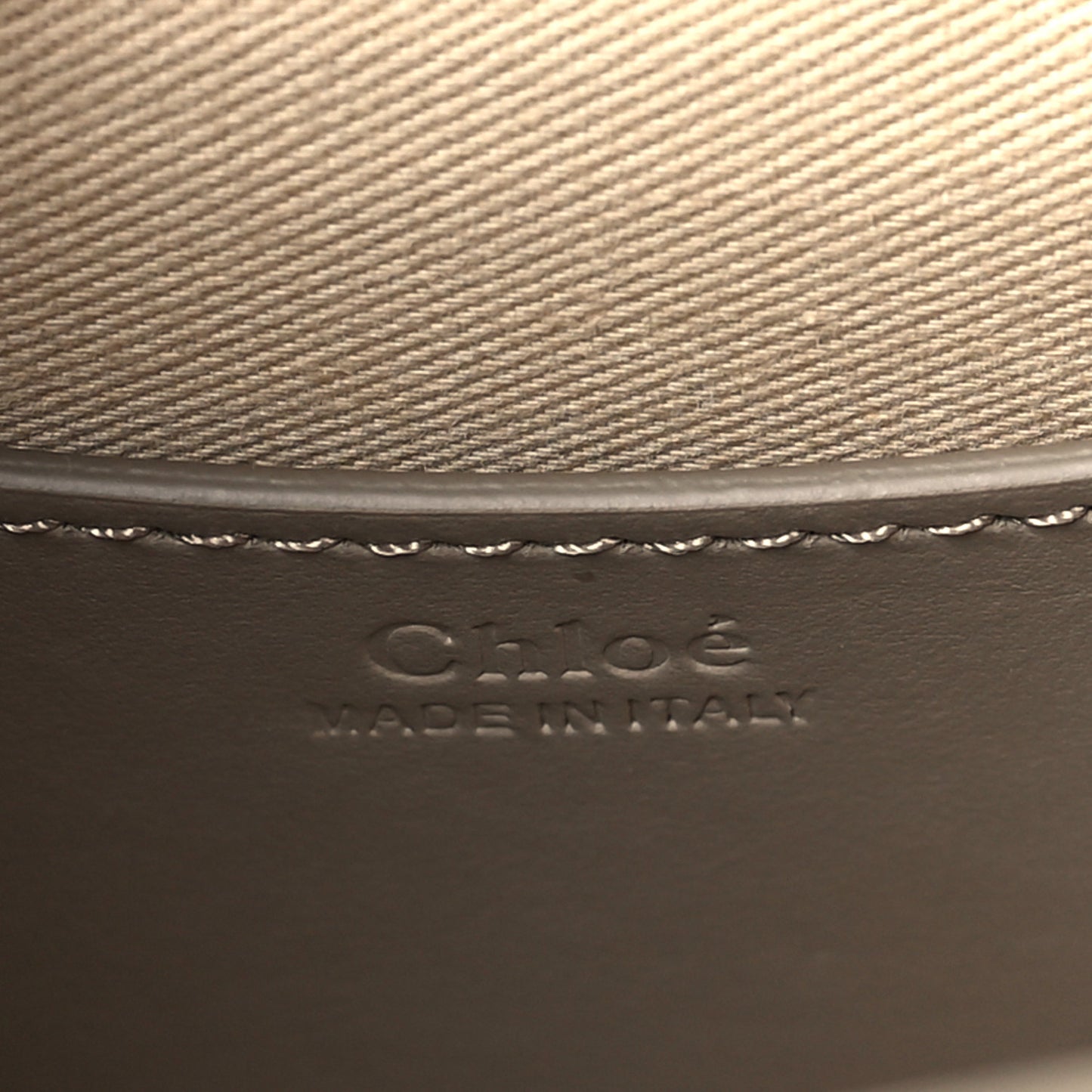 Calfskin Small Tess Bag Motty Grey