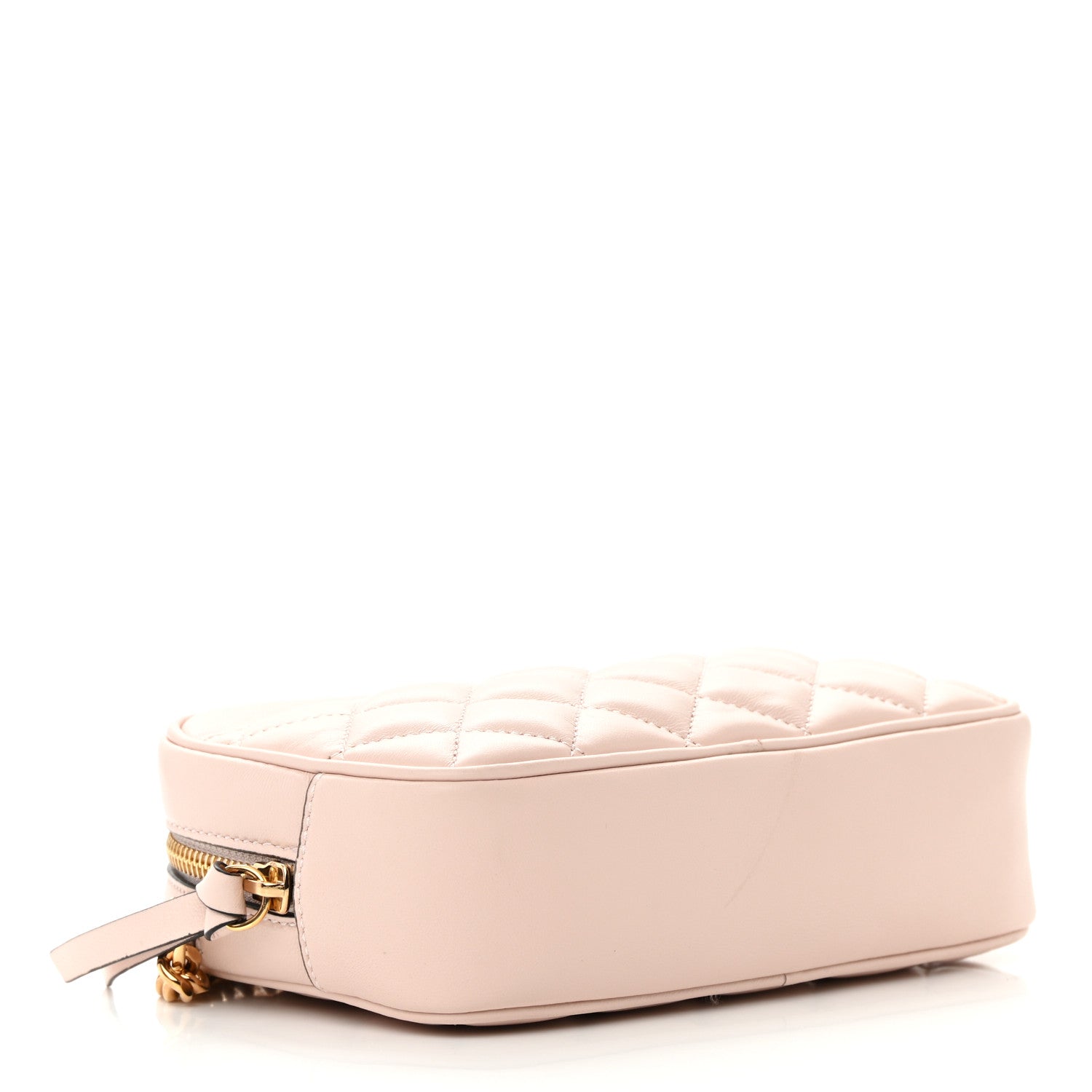 Versace Nappa Quilted La Medusa Camera Bag Light Pink 4 of 13