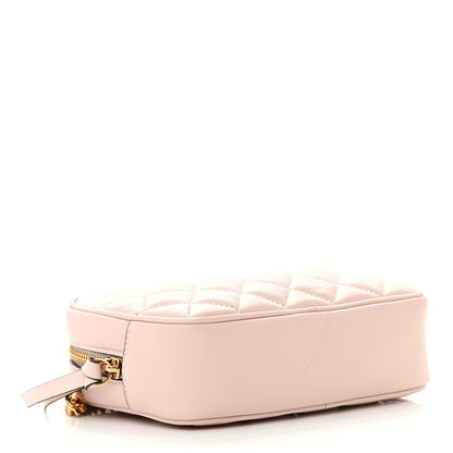 Versace Nappa Quilted La Medusa Camera Bag Light Pink 4 of 13