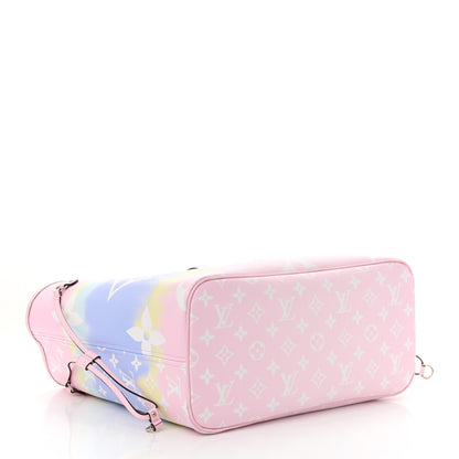 Louis Vuitton Monogram Escale Neverfull MM Pastel 5 of 11