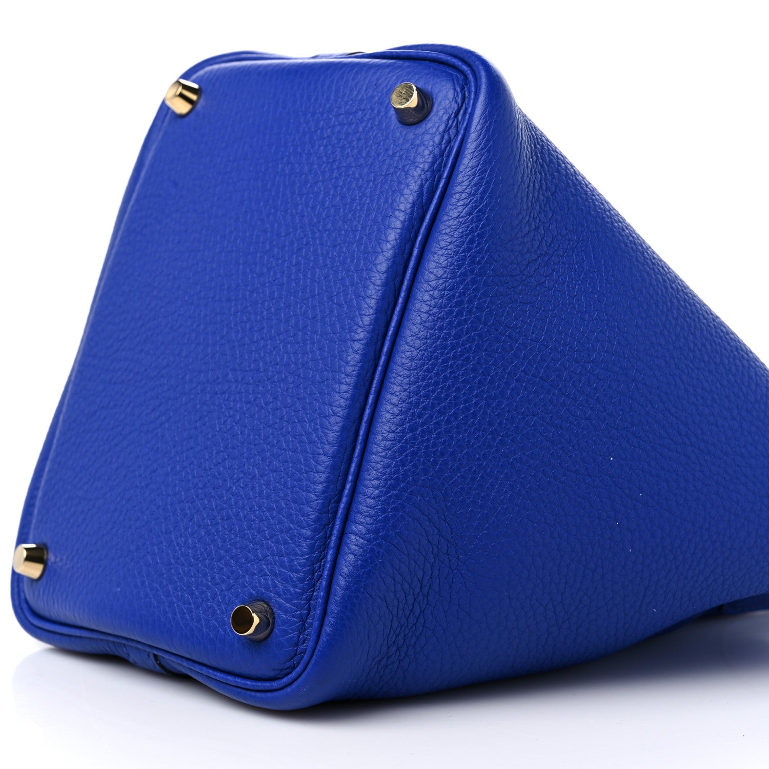 Hermes Taurillon Clemence Picotin Lock 18 PM Bleu Electrique 9 of 10