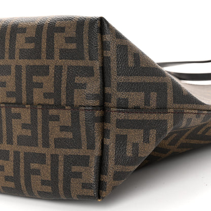 Fendi Zucca Spalmati Medium Roll Tote Tobacco Moro 9 of 9