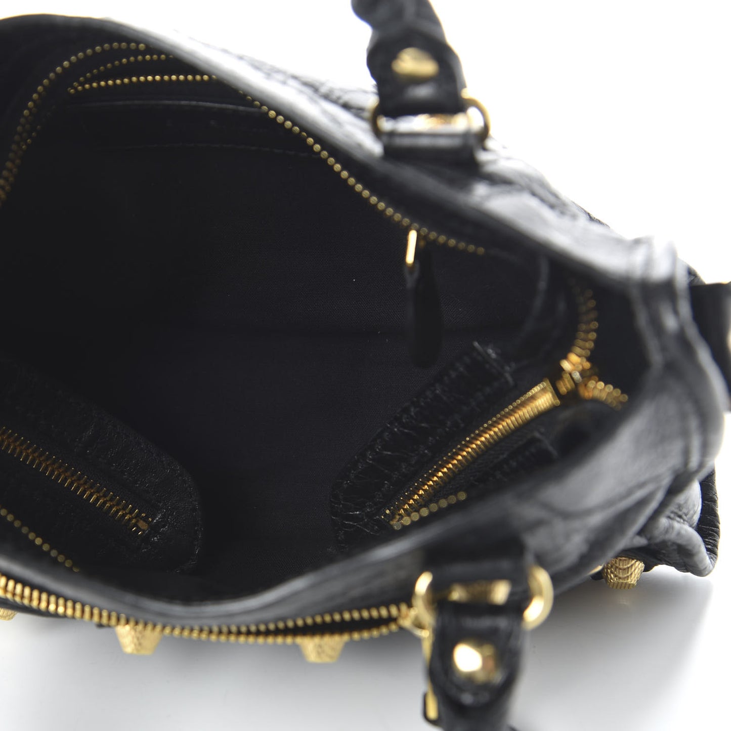 Agneau Giant 12 Gold Hardware Mini City Black