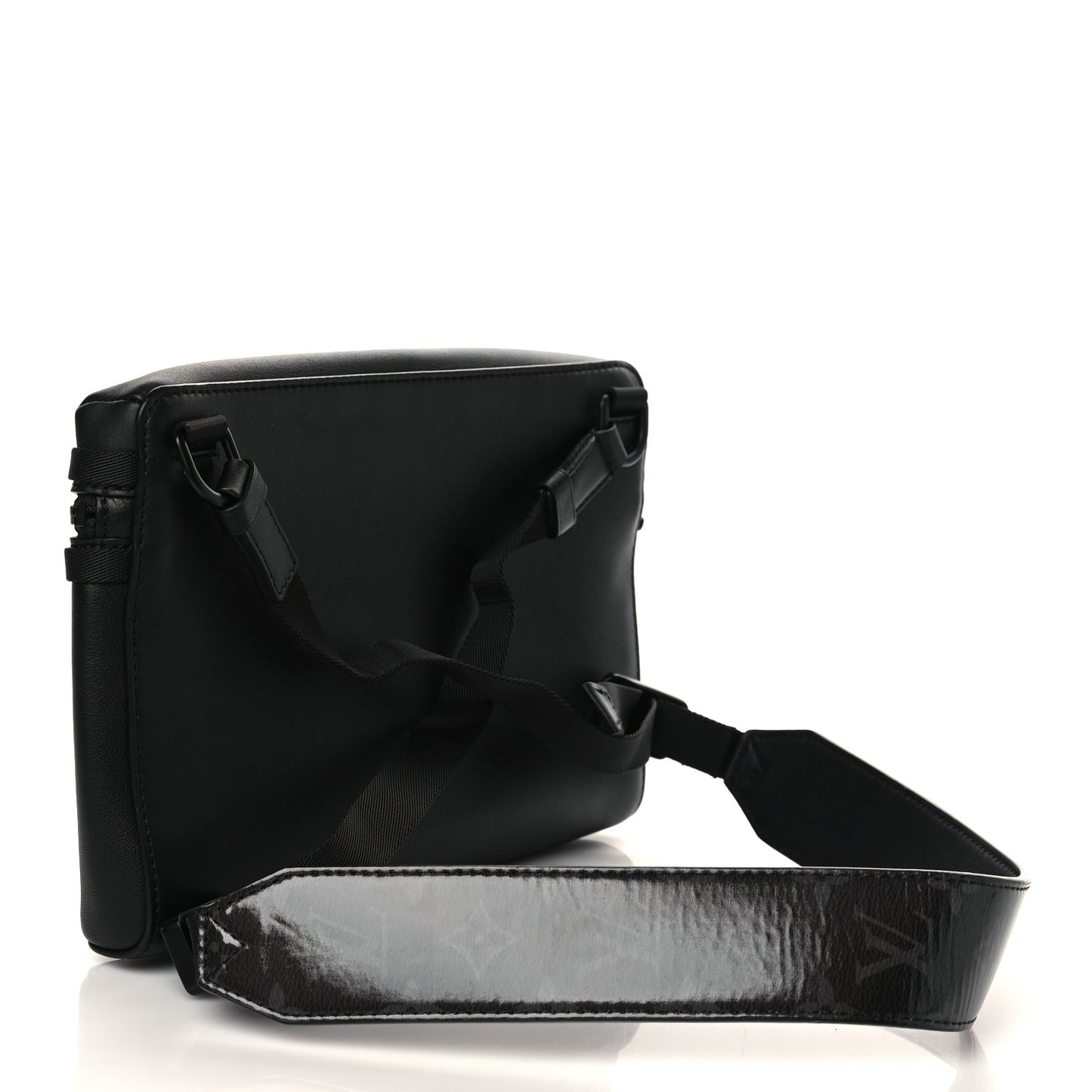 Cuir Monogram Eclipse Messenger PM Dark Infinity