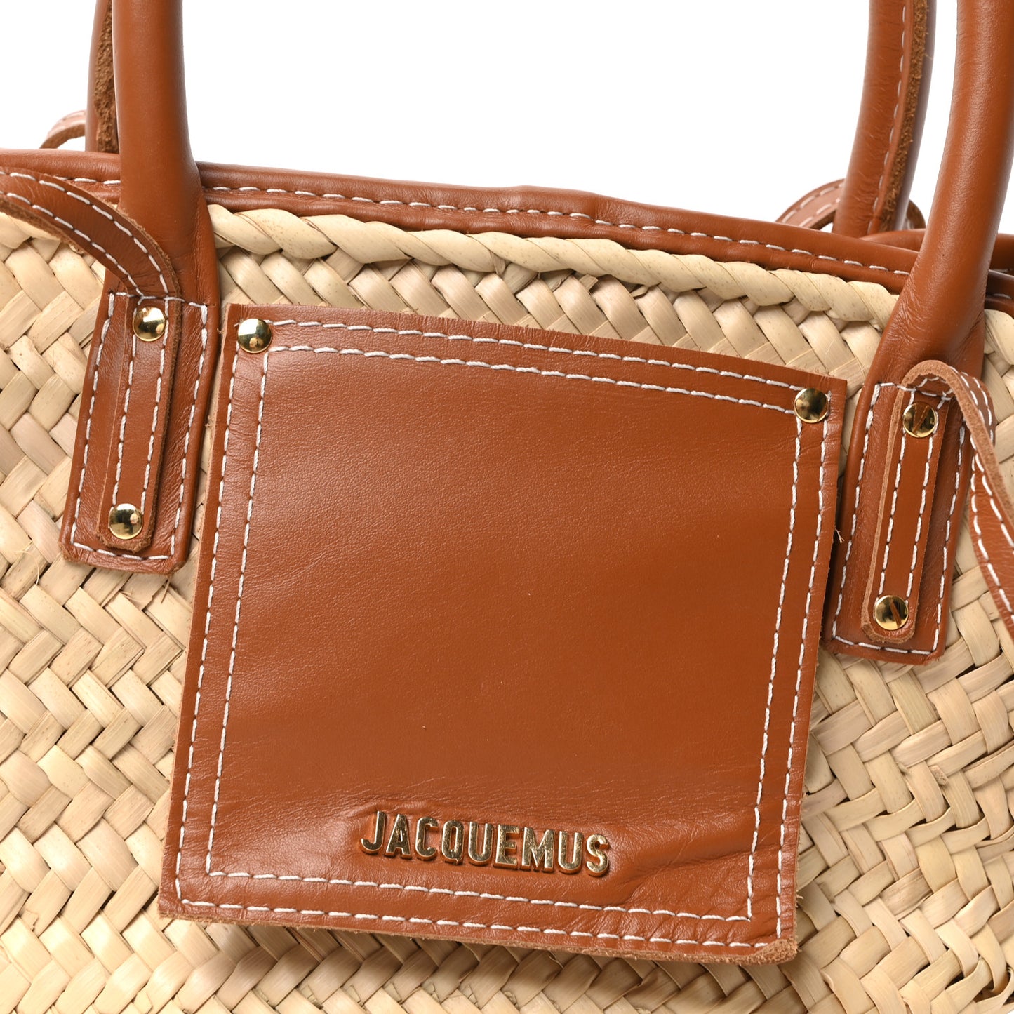 Raffia Le Petit Panier Soli Light Brown