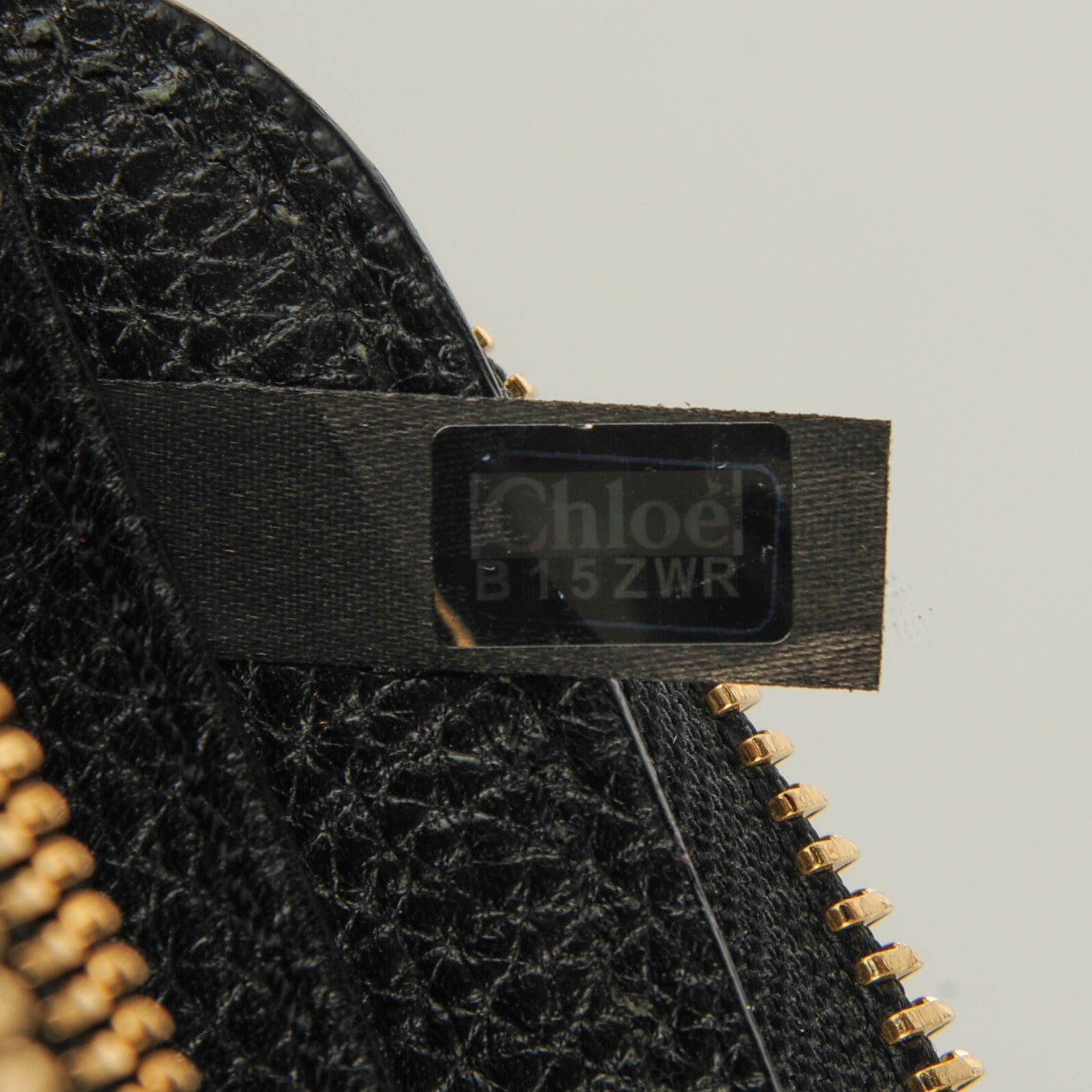 Chloe Grained Calfskin Paraty Zip Around Wallet Black 8 of 8