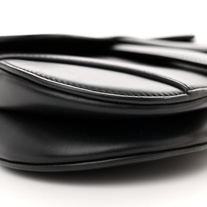 Christian Dior Calfskin Mini Saddle Bag Black 9 of 10