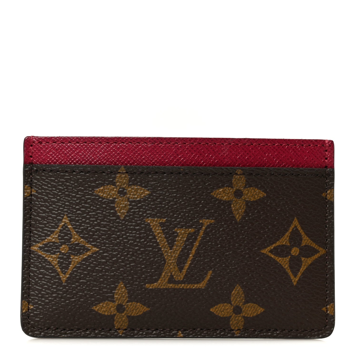 Louis Vuitton Monogram Card Holder Fuchsia 1 of 8