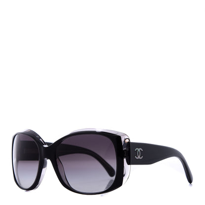 Chanel Mother of Pearl CC Sunglasses 5227-H Black 1 of 8