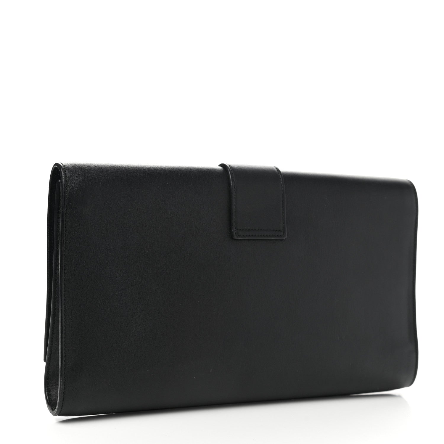 Saint Laurent Calfskin Classic Y Ligne Clutch Black 2 of 10