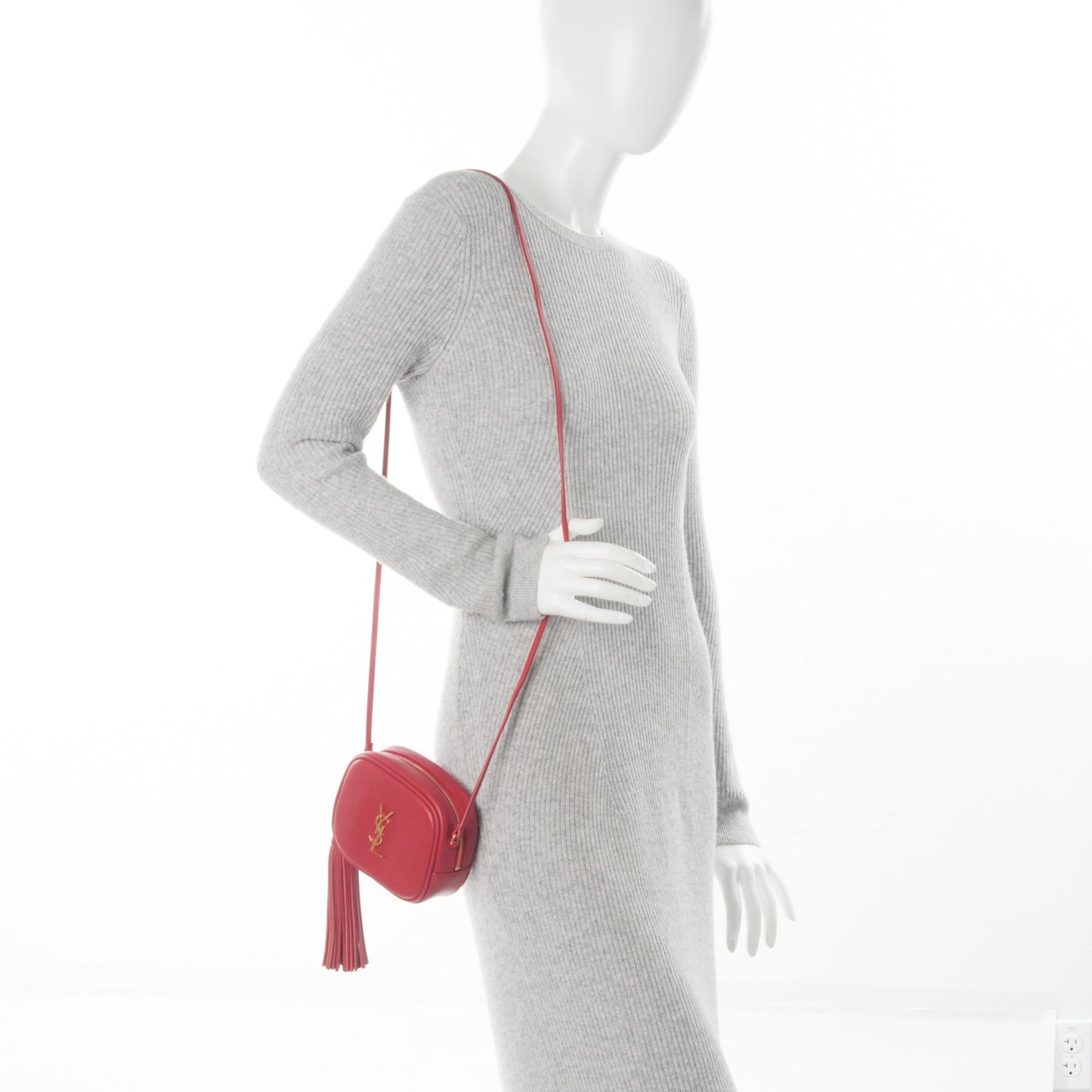 Nappa Monogram Blogger Bag Red